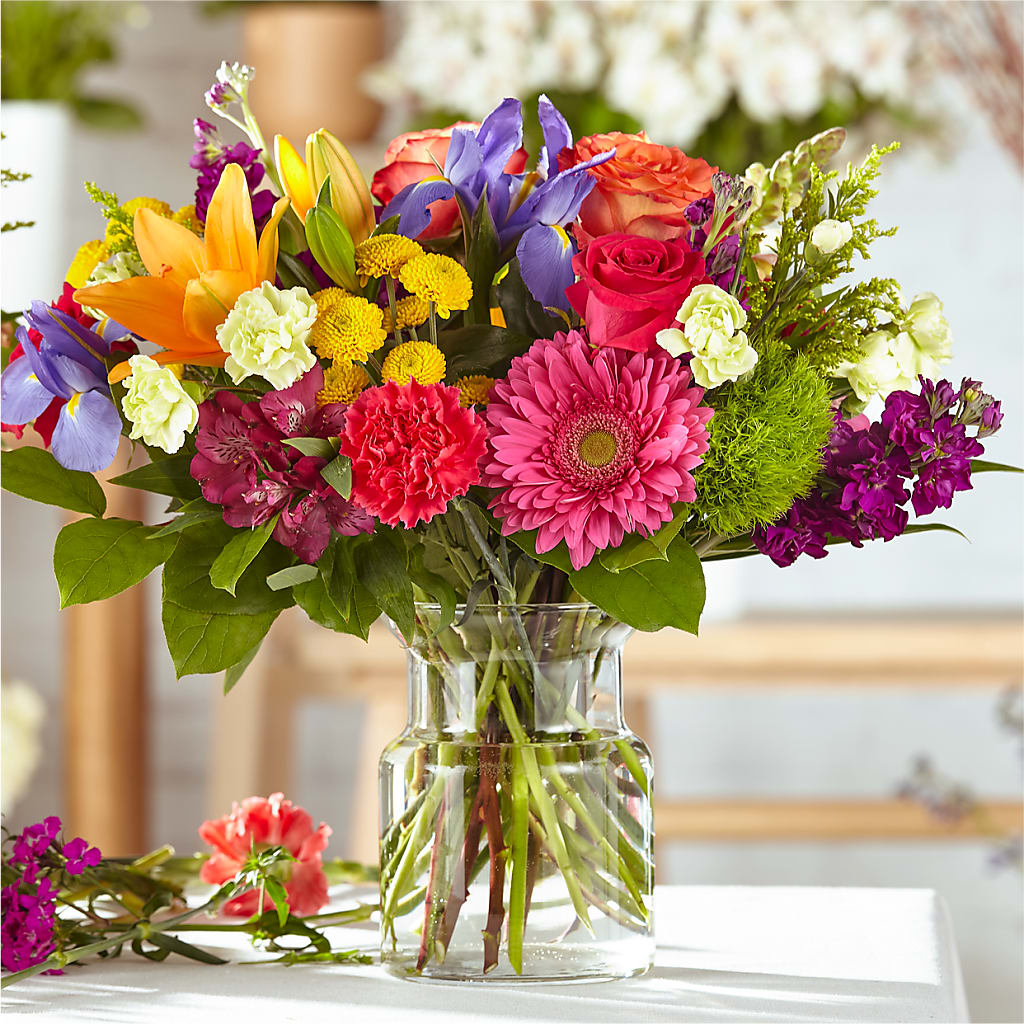 Bold & Bright – A Florist Original – Central Market Florist #138, Latham NY