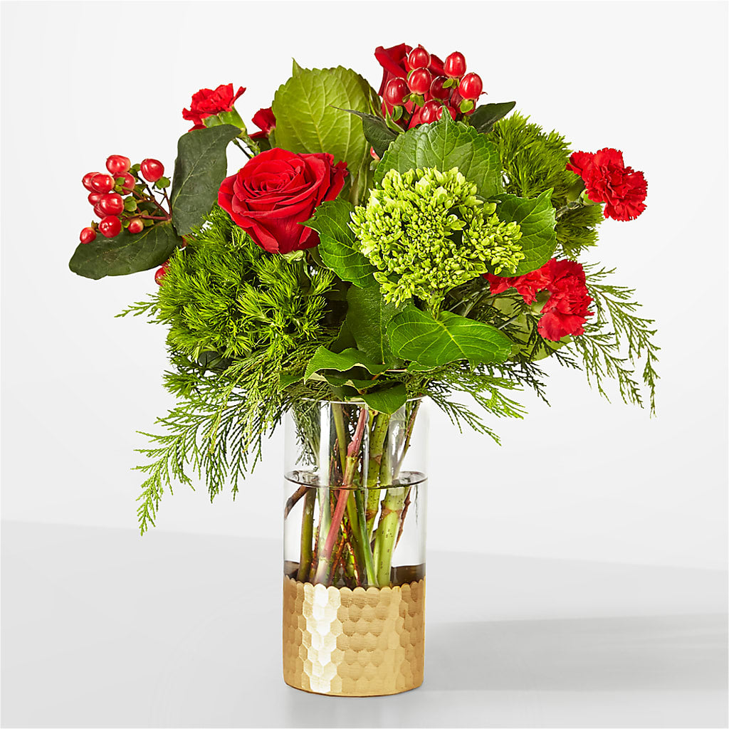 Plaid Throw Bouquet – Central Market Florist #138, Latham NY