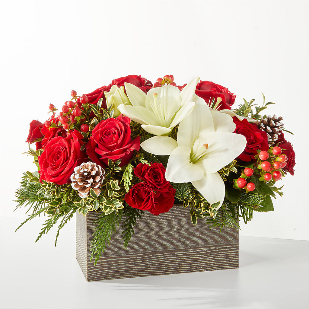 Snowy Wonderland Bouquet – Central Market Florist #138, Latham NY