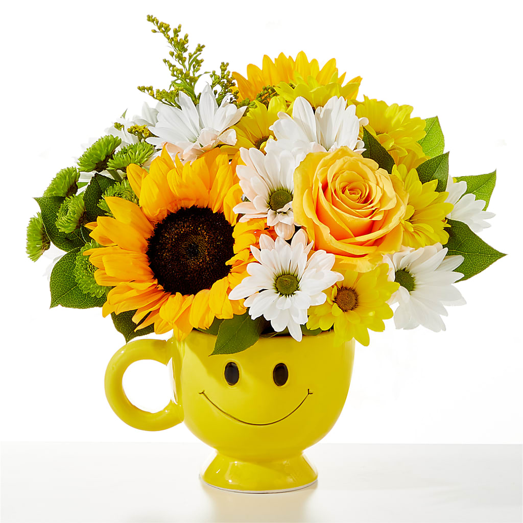 Be Happy Bouquet – Central Market Florist #138, Latham NY