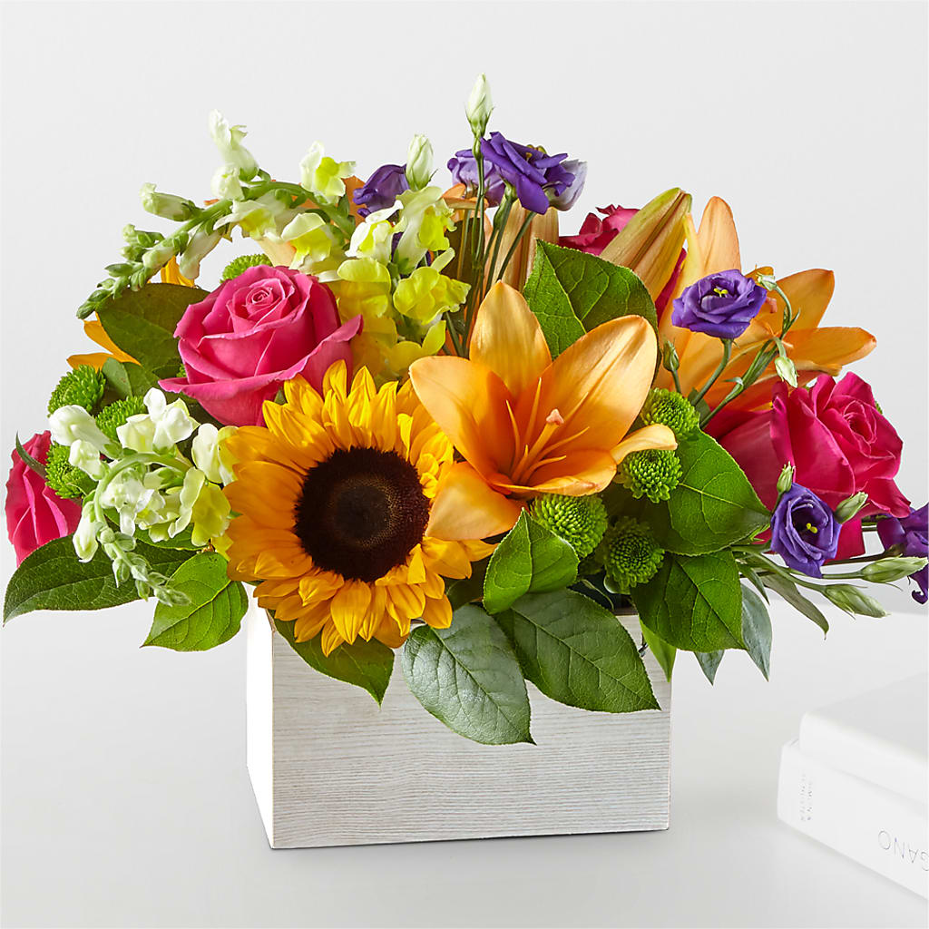 Best Day Box Bouquet – Central Market Florist #138, Latham NY