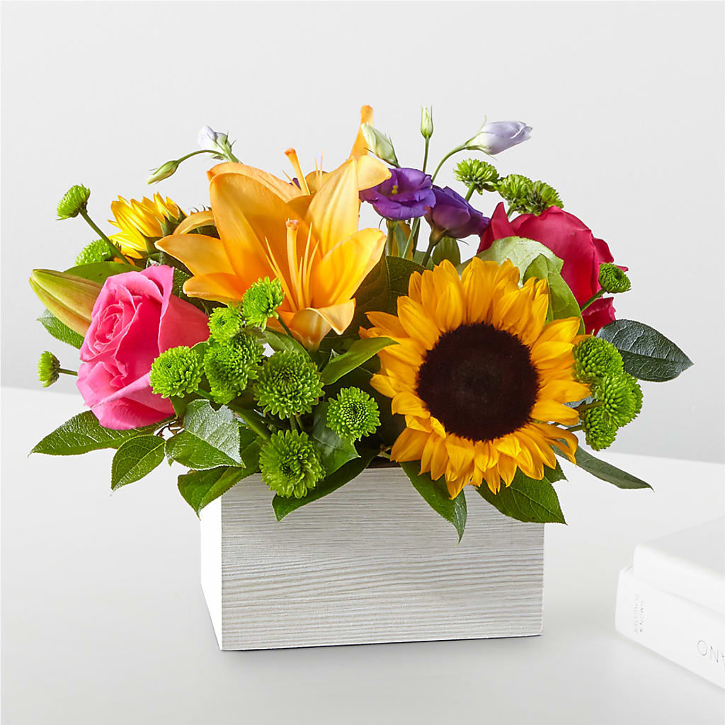 Best Day Box Bouquet – Central Market Florist #138, Latham NY