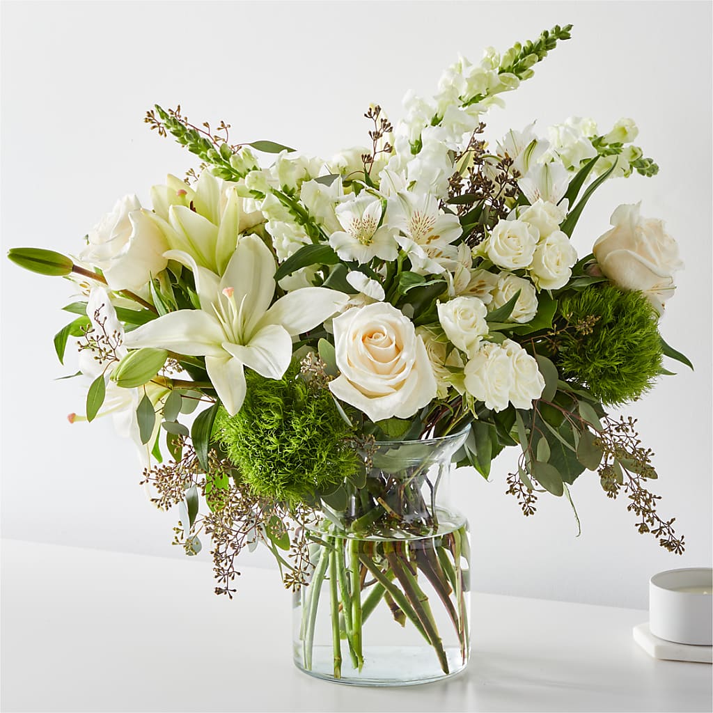 Fresh Linen Bouquet – Central Market Florist #138, Latham NY