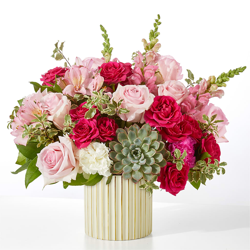 Magenta Musings Bouquet – Central Market Florist #138, Latham NY
