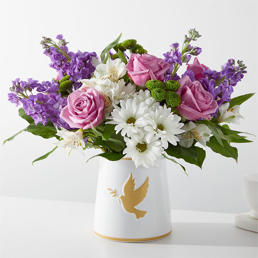 Garden of Peace Bouquet – Central Market Florist #138, Latham NY