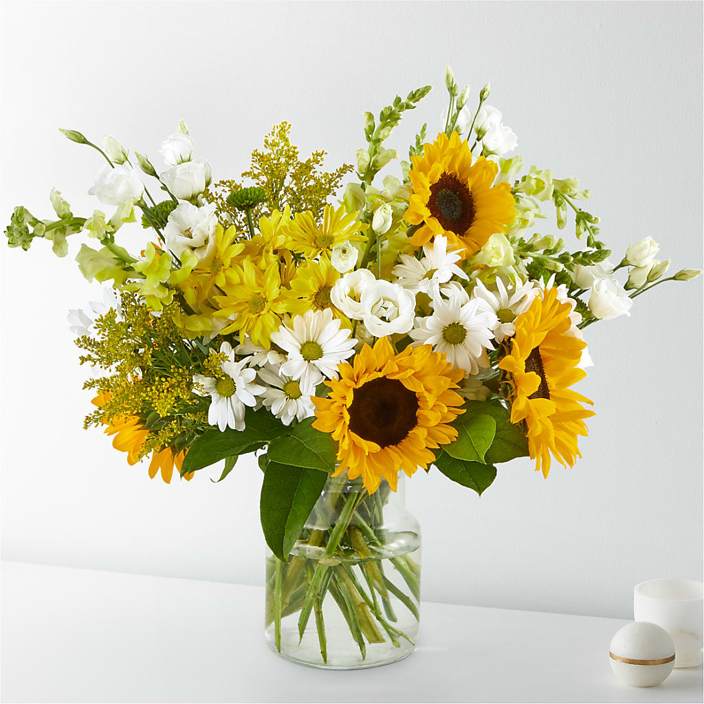 Hello Sunshine Bouquet – Central Market Florist #138, Latham NY