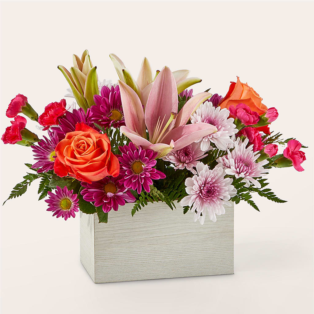 Light of My Life Box Bouquet – Central Market Florist #138, Latham NY