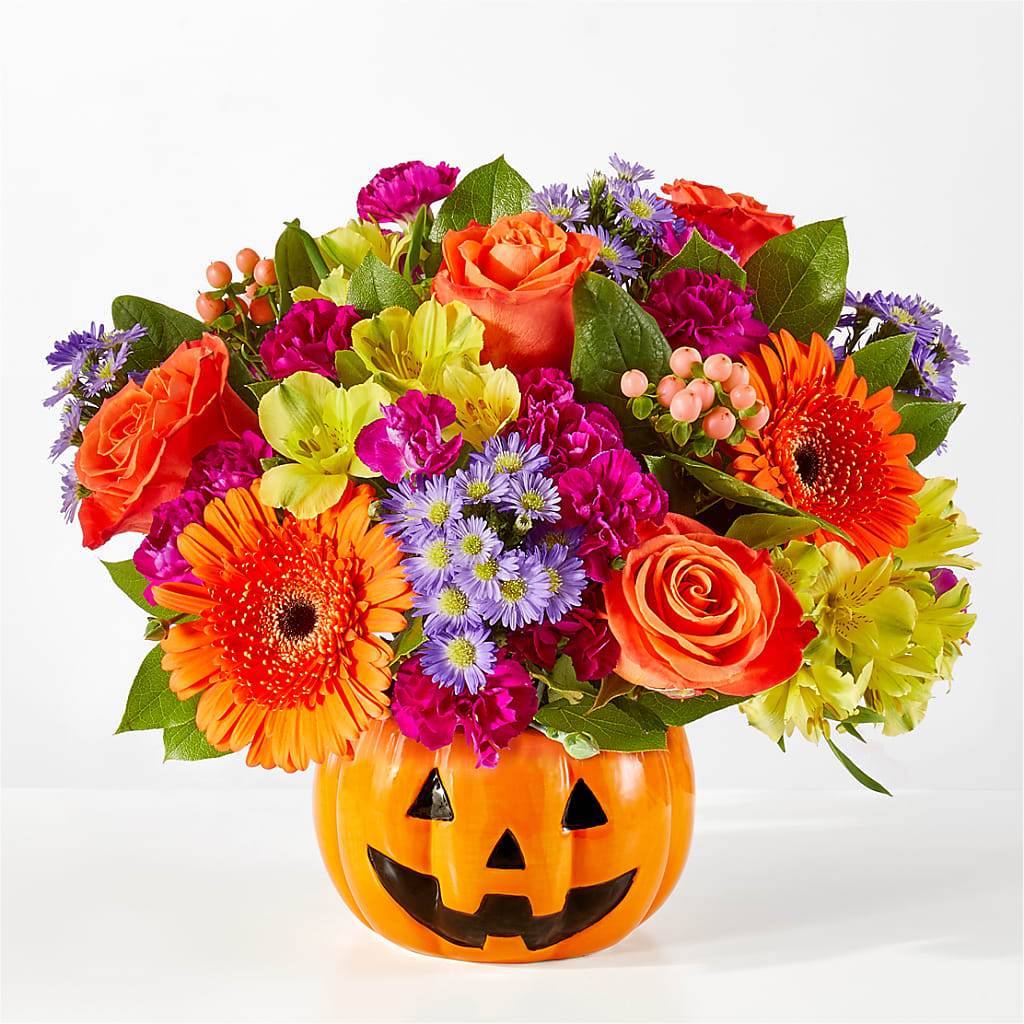 Tricks & Treats Pumpkin – Central Market Florist #138, Latham NY