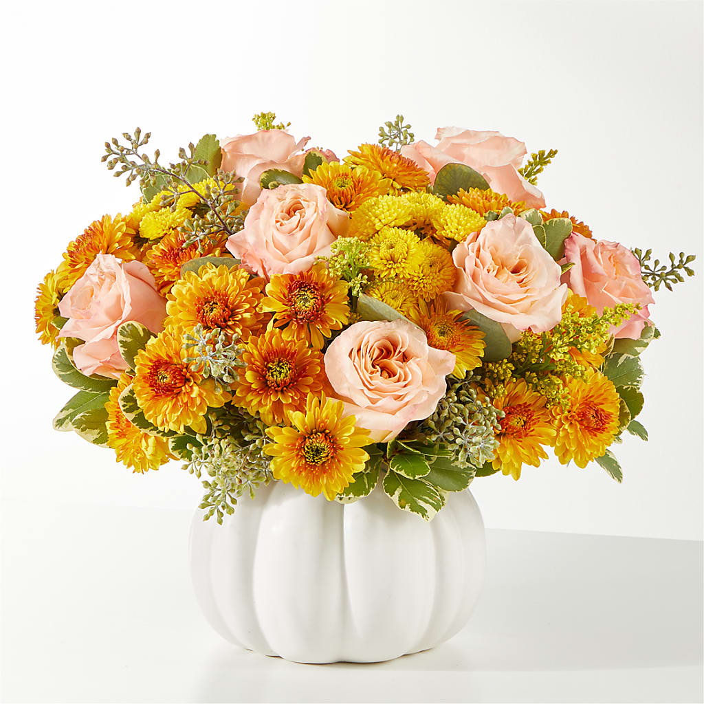 Peachy Pumpkin – Central Market Florist #138, Latham NY