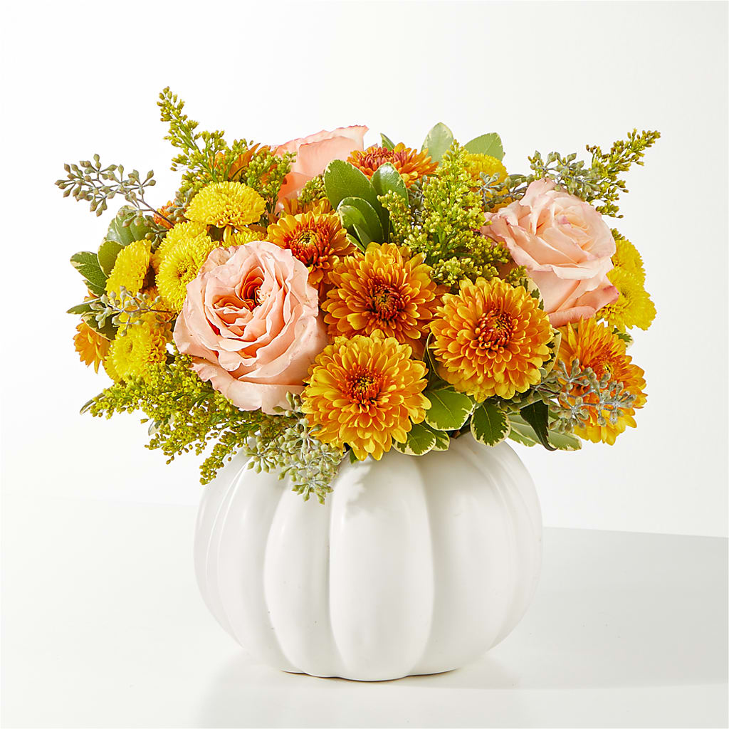Peachy Pumpkin – Central Market Florist #138, Latham NY