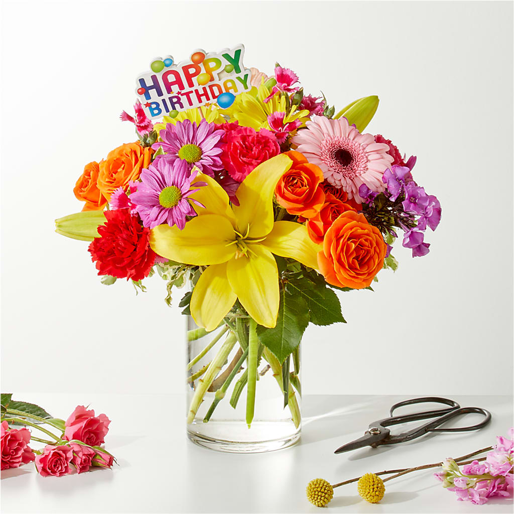 Cue the Confetti - A Florist Original – Central Market Florist #138, Latham NY