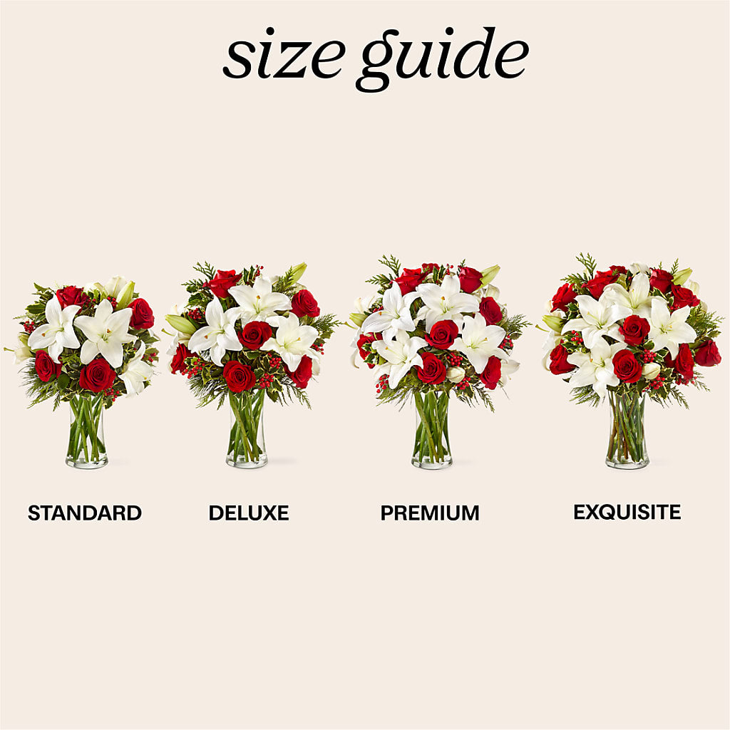 Sparkling Snowflakes Bouquet – Central Market Florist #138, Latham NY