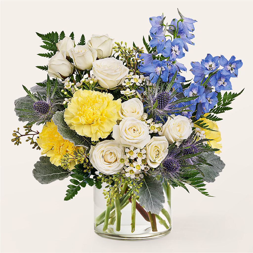 Lemon Sorbet Bouquet – Central Market Florist #138, Latham NY