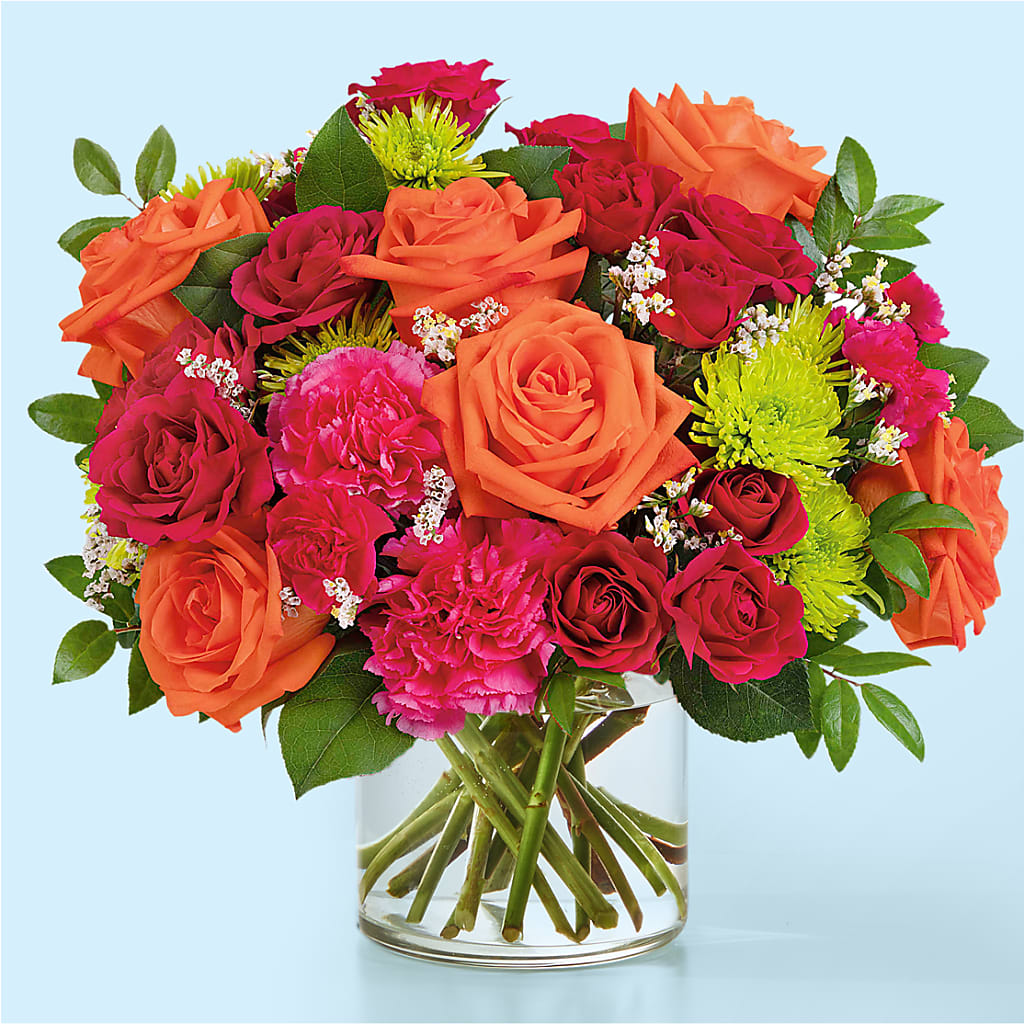 Colorful Carnival Bouquet – Central Market Florist #138, Latham NY