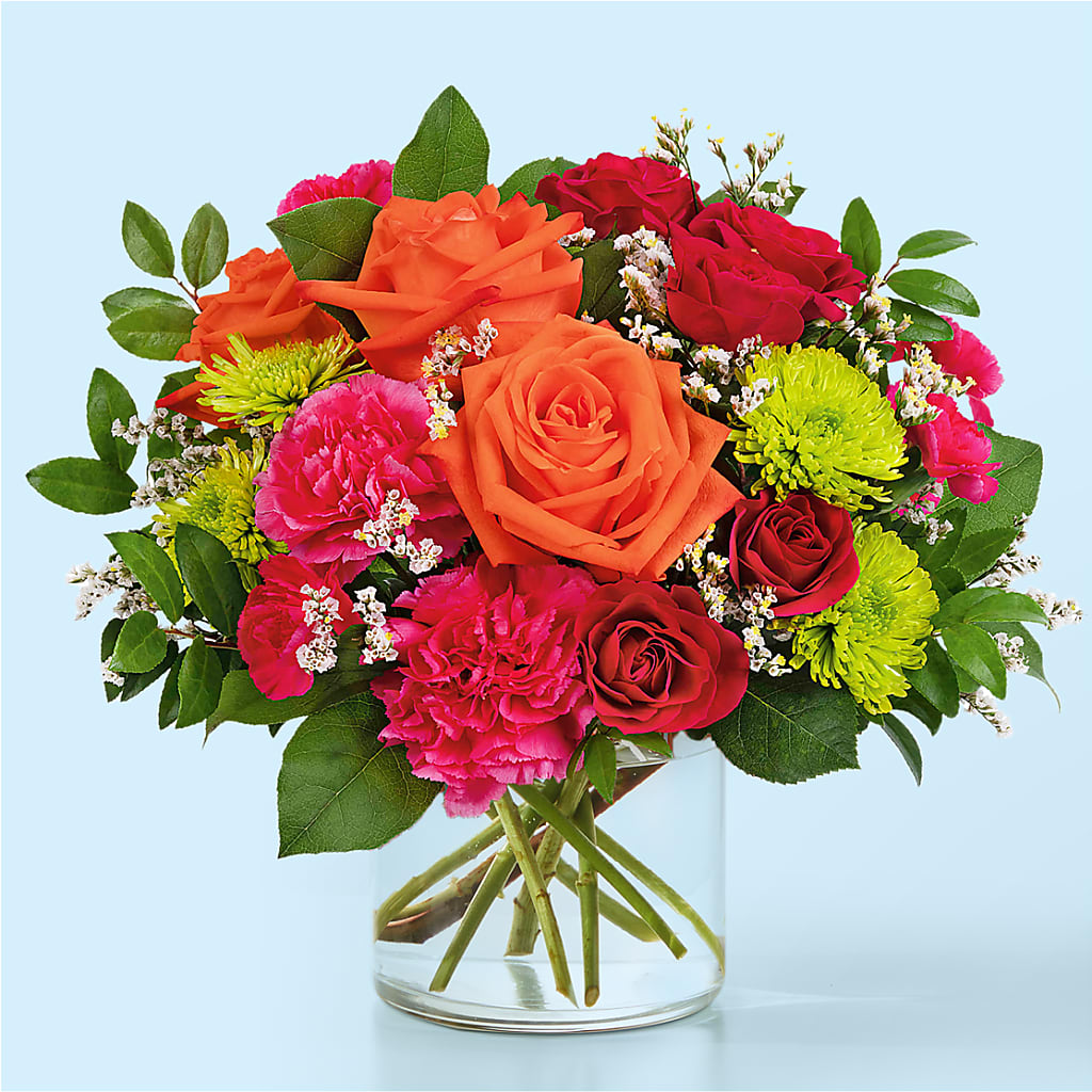 Colorful Carnival Bouquet – Central Market Florist #138, Latham NY