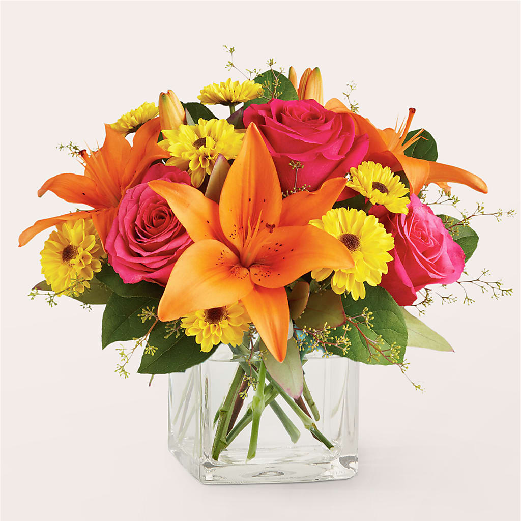 Neon Lights Bouquet – Central Market Florist #138, Latham NY