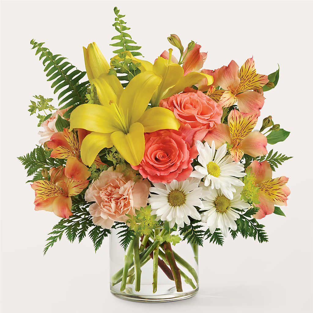 Sunset Strip Bouquet – Central Market Florist #138, Latham NY