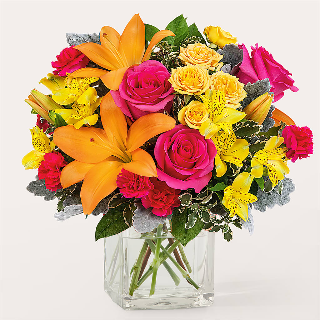 To the Tropics Bouquet – Central Market Florist #138, Latham NY