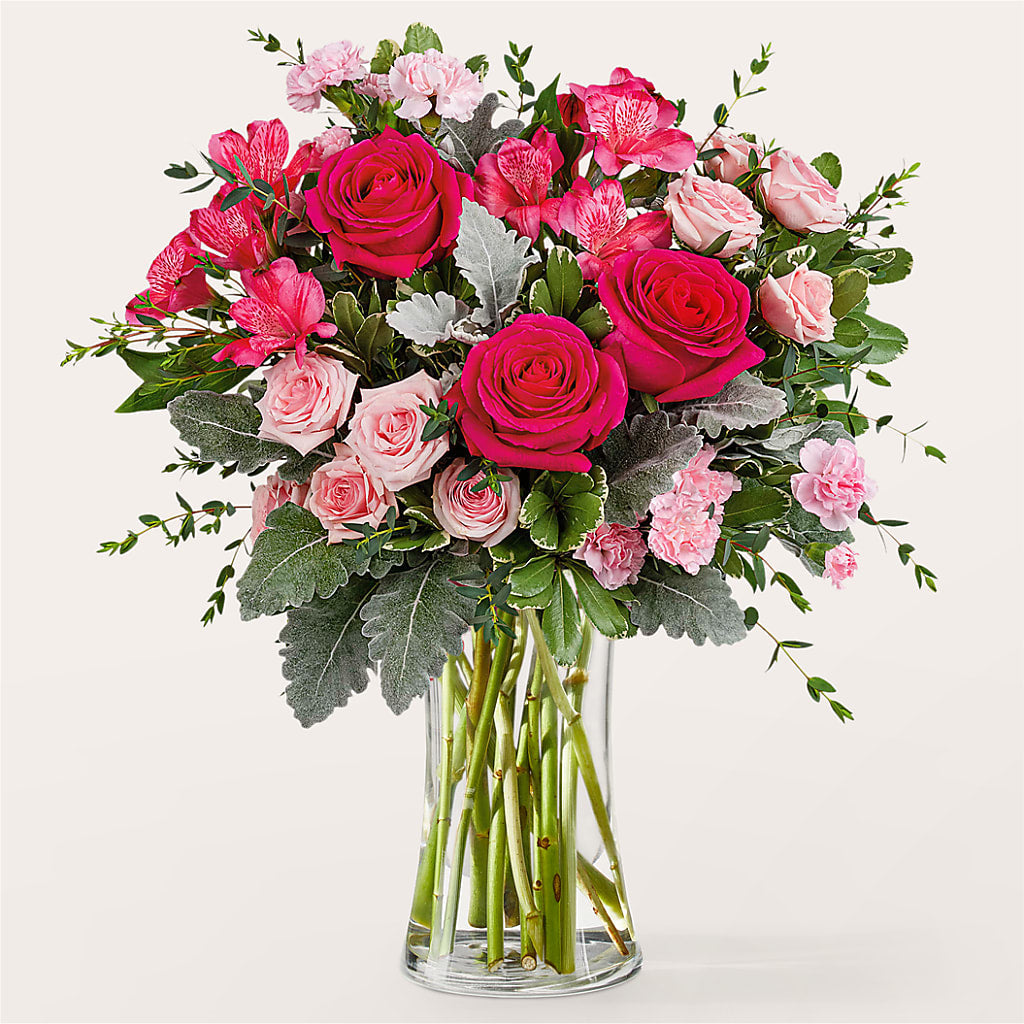 Tickled Pink Bouquet – Central Market Florist #138, Latham NY