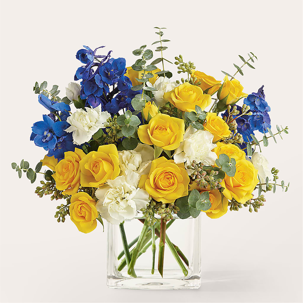 Sparkling Citrine Bouquet – Central Market Florist #138, Latham NY