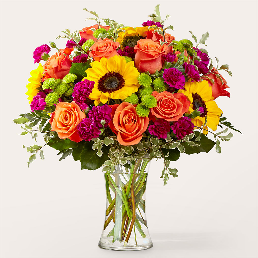 Warmth & Light Bouquet – Central Market Florist #138, Latham NY