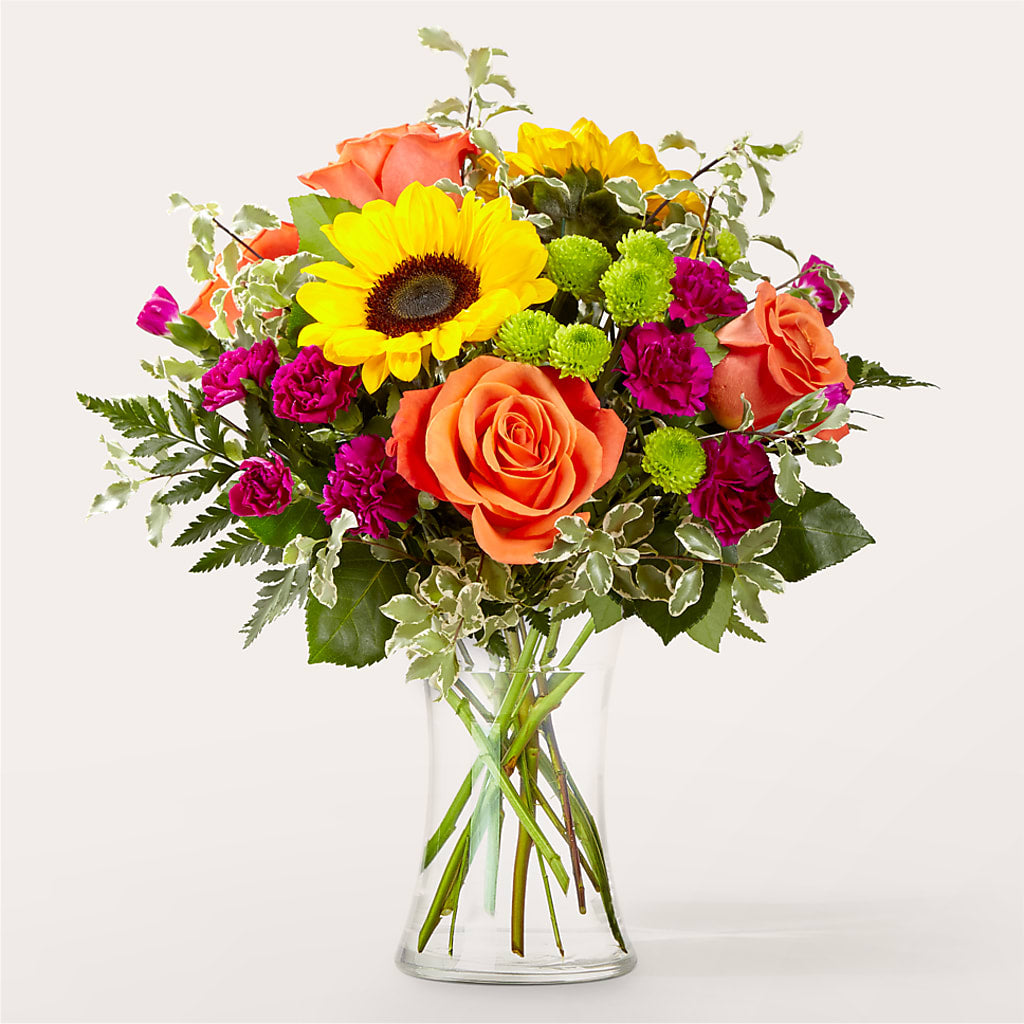 Warmth & Light Bouquet – Central Market Florist #138, Latham NY