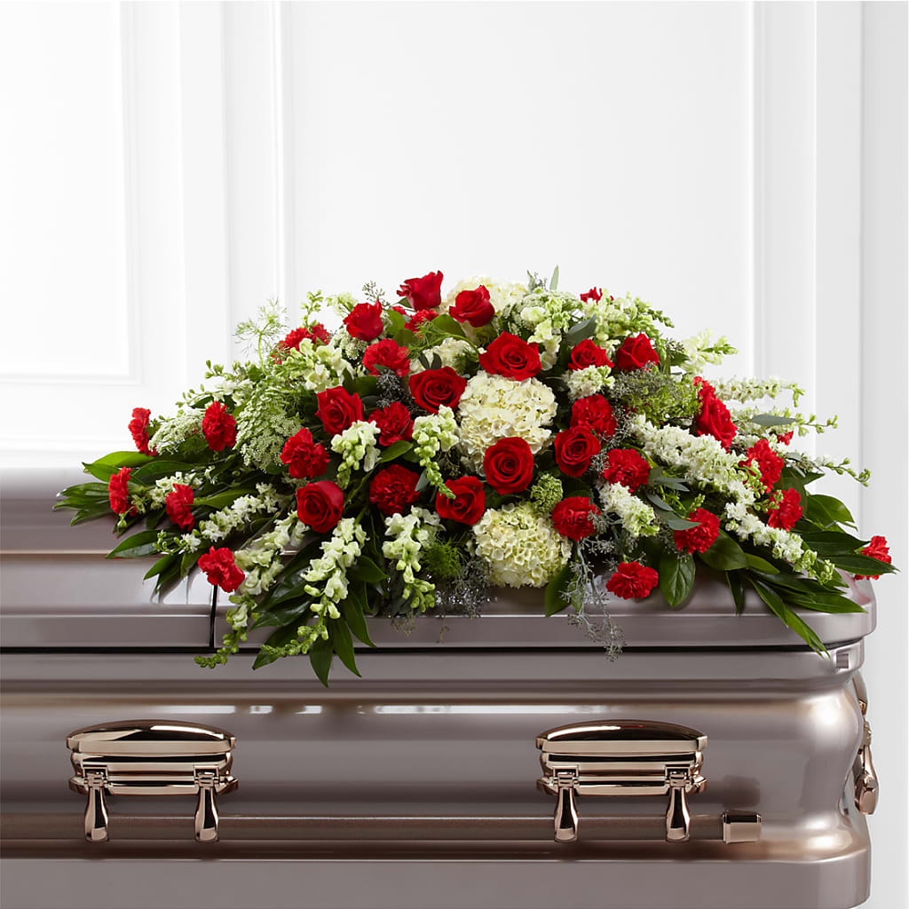 Sincerity Casket Spray – Central Market Florist #138, Latham NY