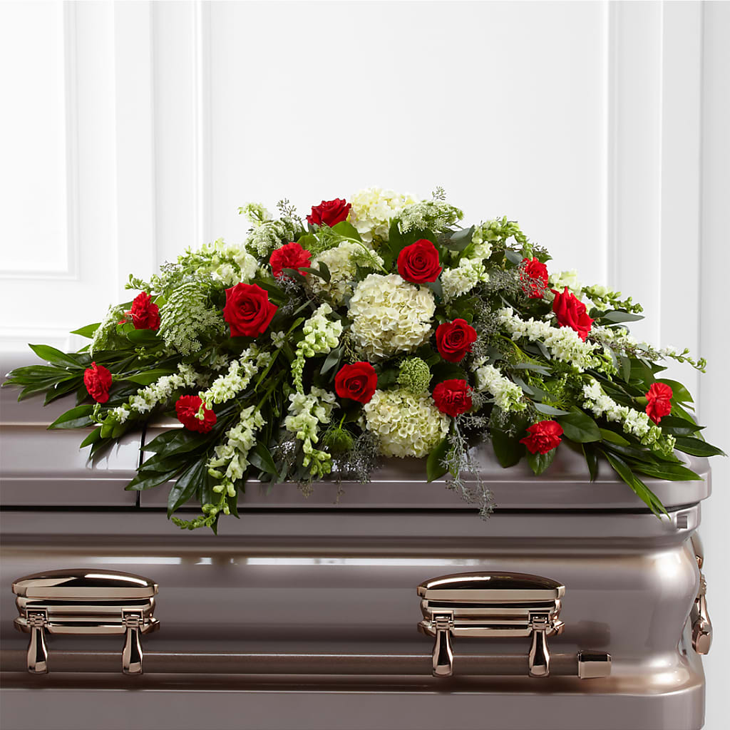 Sincerity Casket Spray – Central Market Florist #138, Latham NY