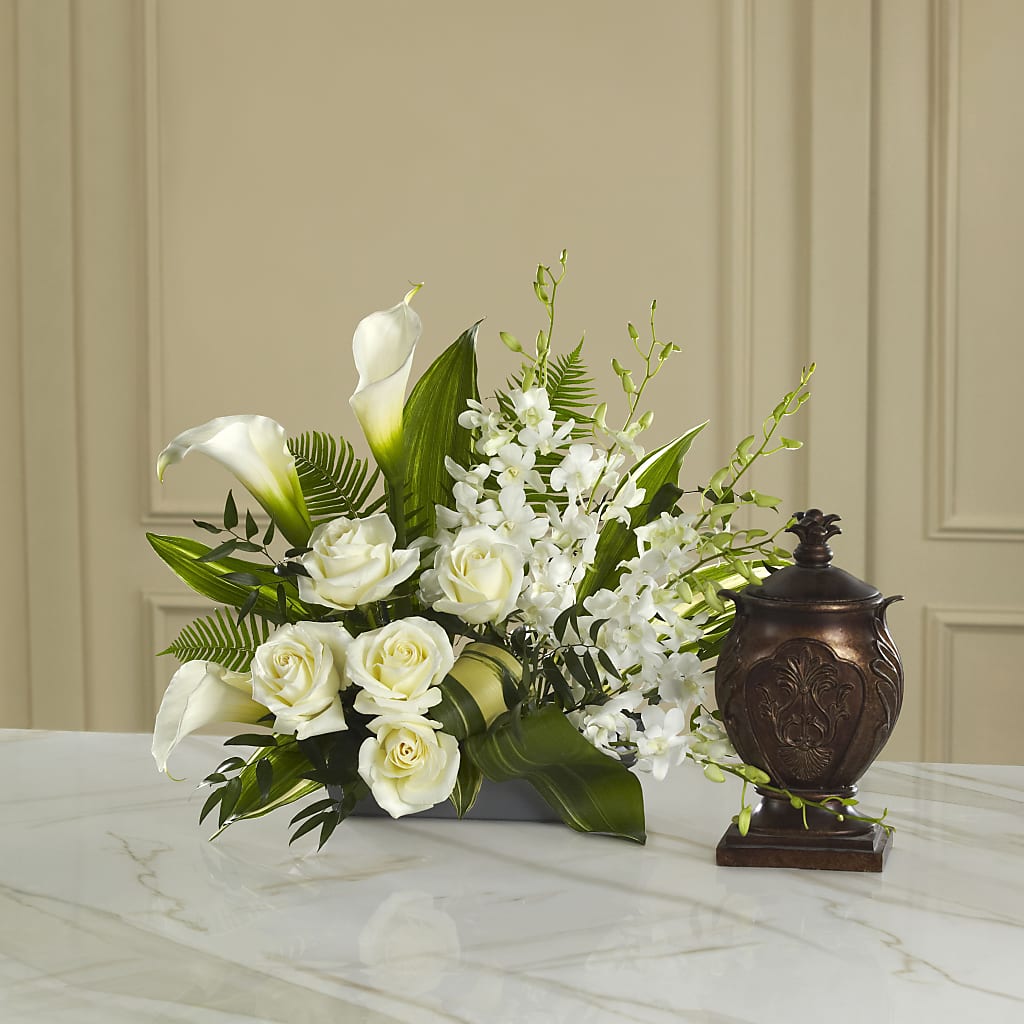 At Peace Arrangement – Central Market Florist #138, Latham NY