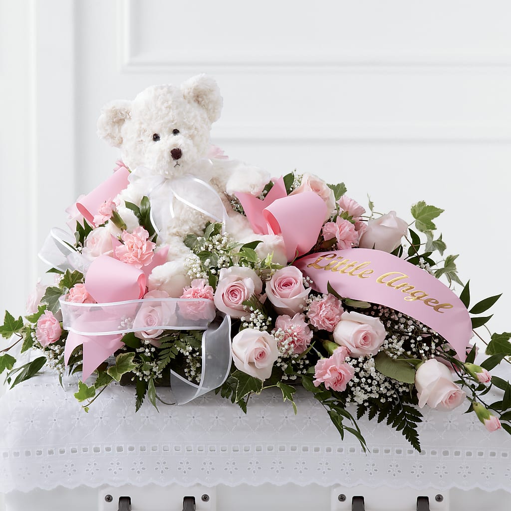 Touch of Sympathy Casket Spray – Central Market Florist #138, Latham NY