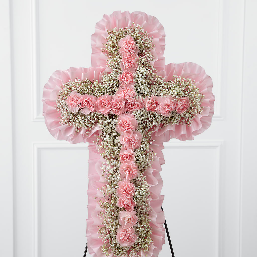 Angel's Cross Easel – Central Market Florist #138, Latham NY