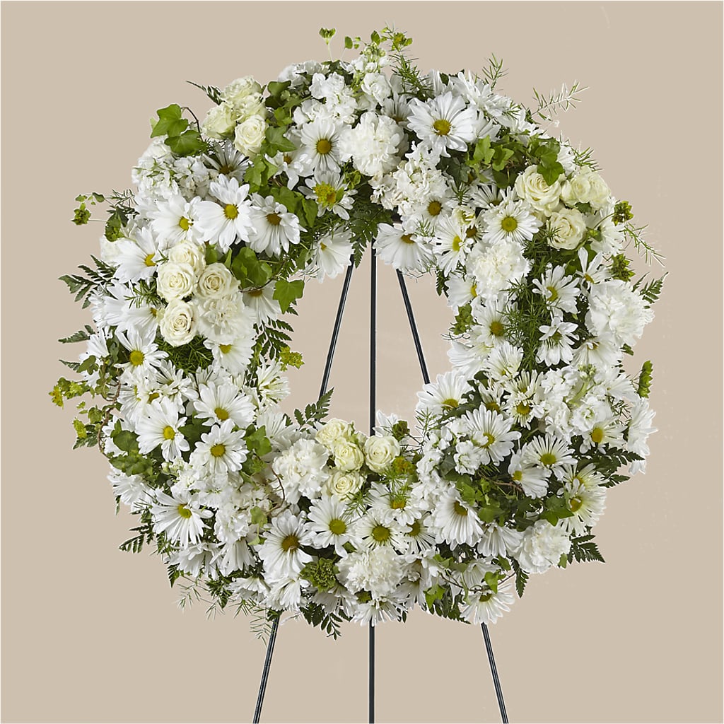 Faithful Wishes Wreath – Central Market Florist #138, Latham NY