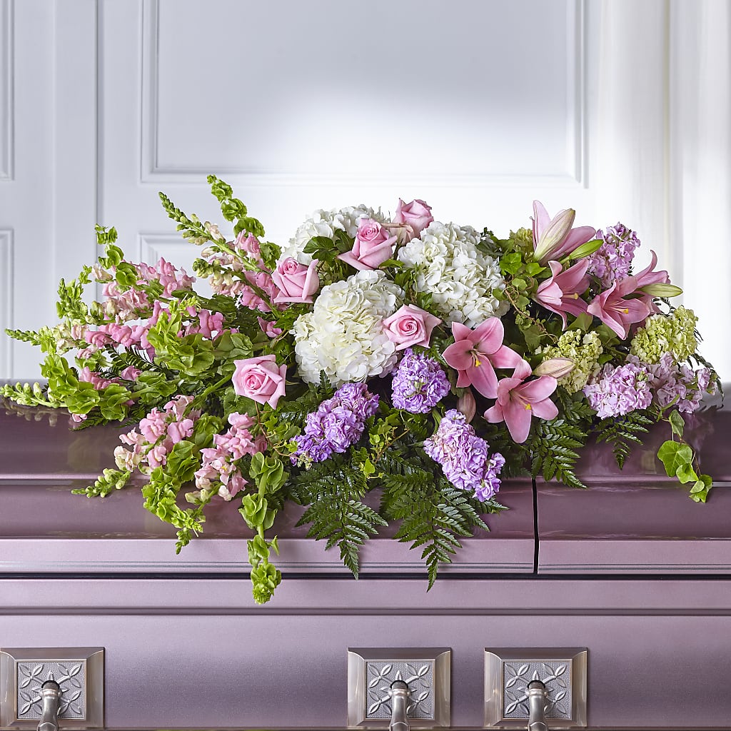 Life's Gratitude Casket Spray – Central Market Florist #138, Latham NY