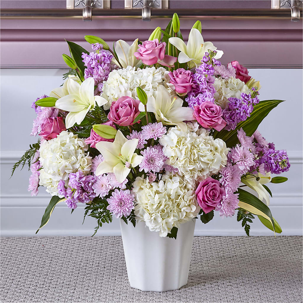 Heaven Sent Floor Basket – Central Market Florist #138, Latham NY