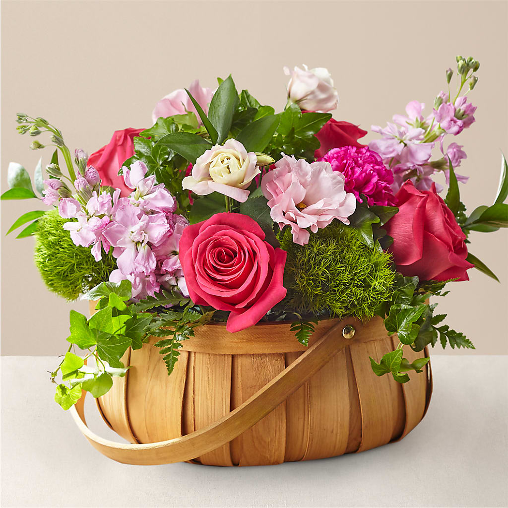 Radiance in Bloom Basket – Central Market Florist #138, Latham NY