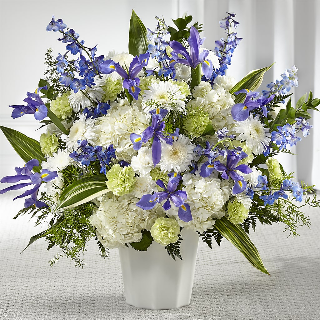 Soft Serenity Floor Basket – Central Market Florist #138, Latham NY