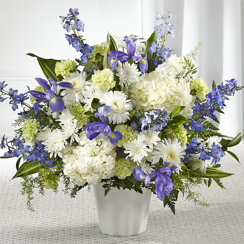 Soft Serenity Floor Basket – Central Market Florist #138, Latham NY