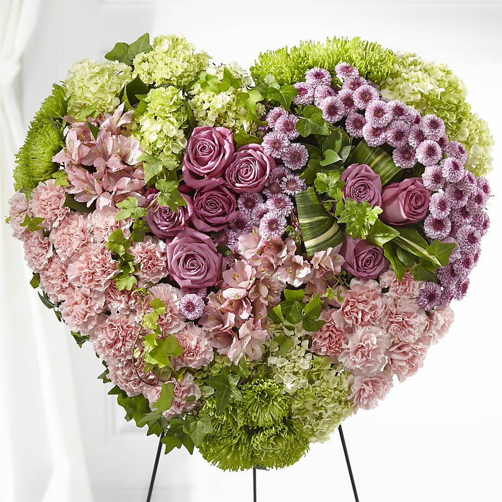 Heartwarming Standing Heart – Central Market Florist #138, Latham NY