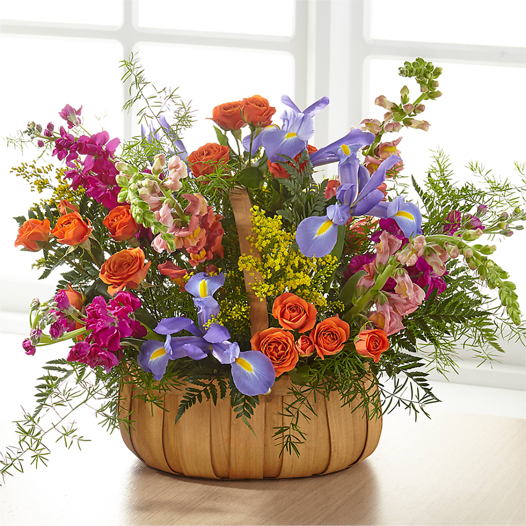 Garden of Life Basket – Central Market Florist #138, Latham NY