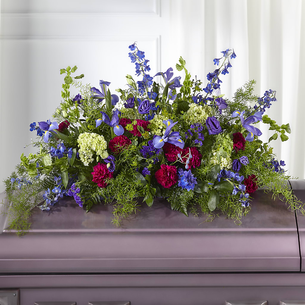 Always Treasured Casket Spray – Central Market Florist #138, Latham NY