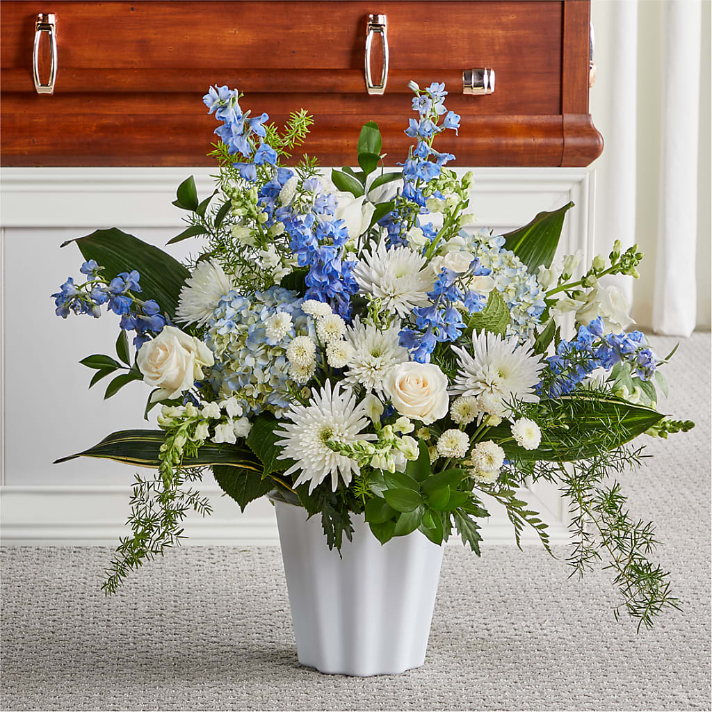 Everlasting Memories Floor Basket – Central Market Florist #138, Latham NY