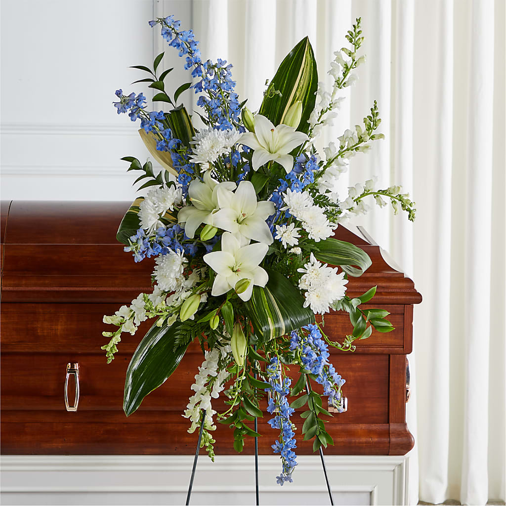 Eternal Impressions Standing Spray – Central Market Florist #138, Latham NY