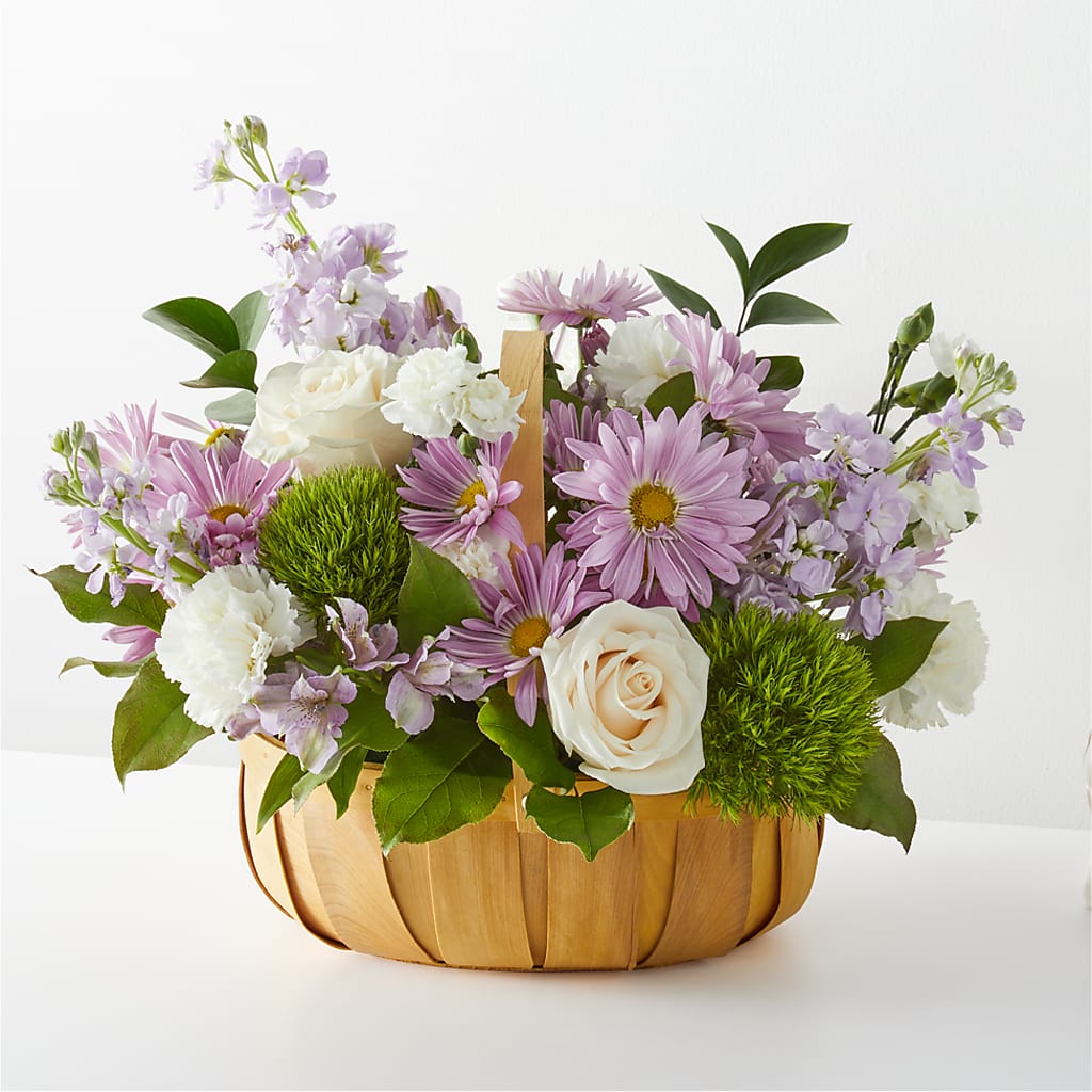 Peace & Love Basket – Central Market Florist #138, Latham NY