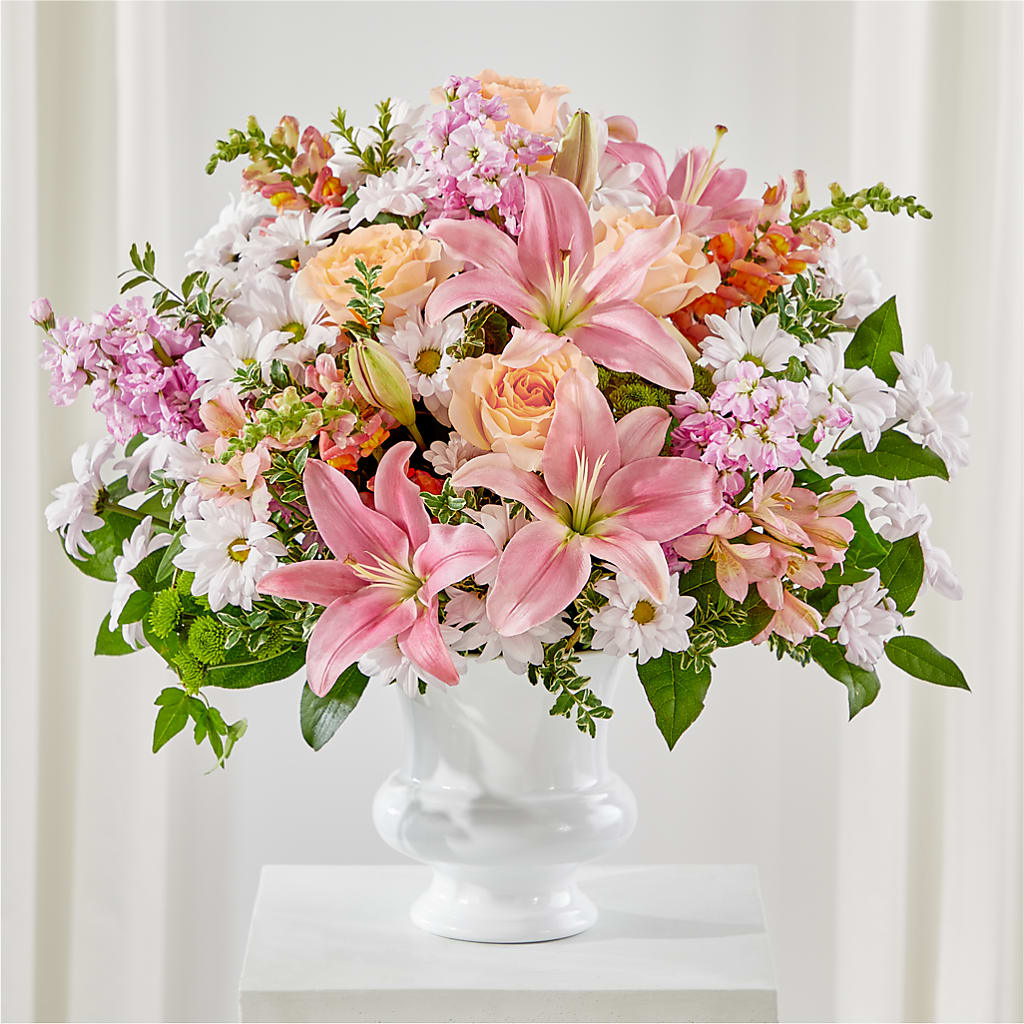 Heartfelt Gesture Urn Arrangement – Central Market Florist #138, Latham NY