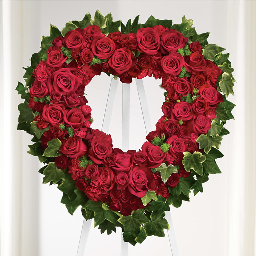 Wholehearted Standing Spray – Central Market Florist #138, Latham NY