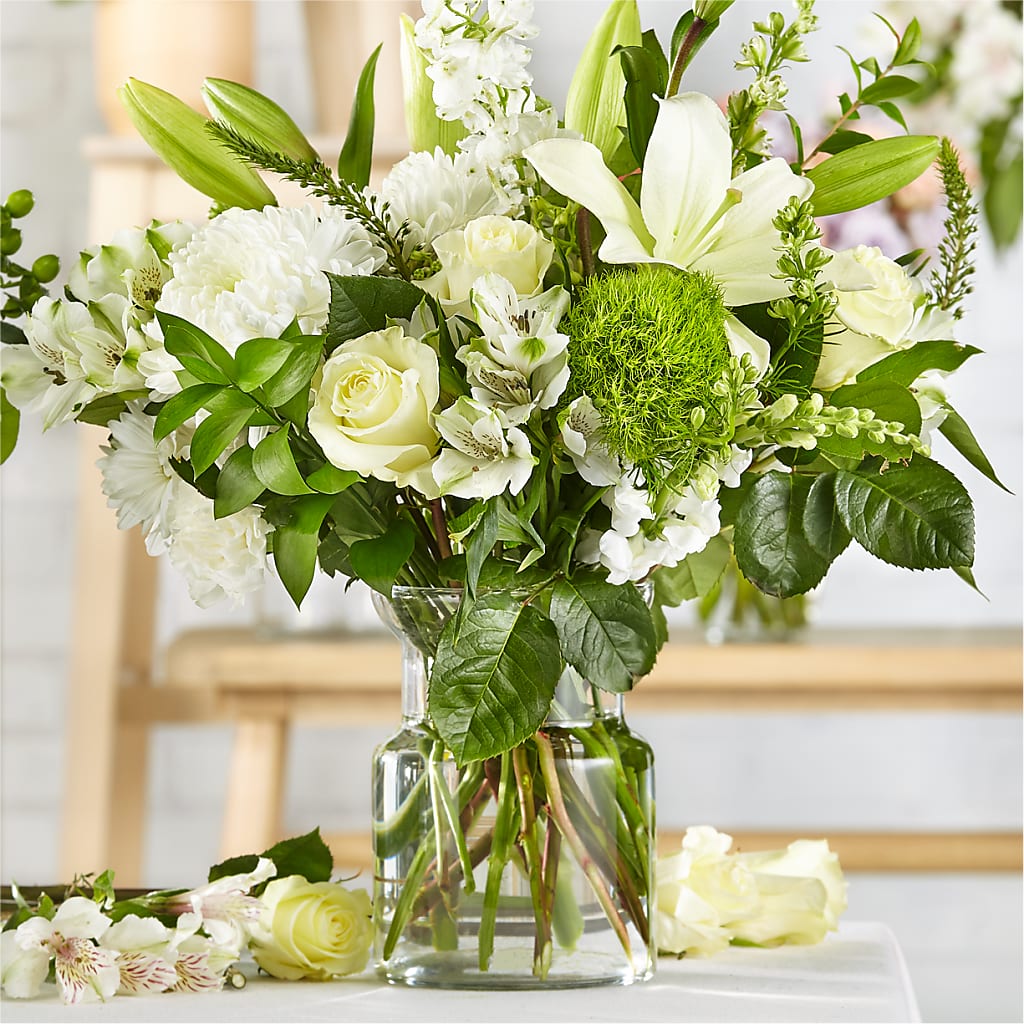Classic Ivory – A Florist Original – Central Market Florist #138, Latham NY