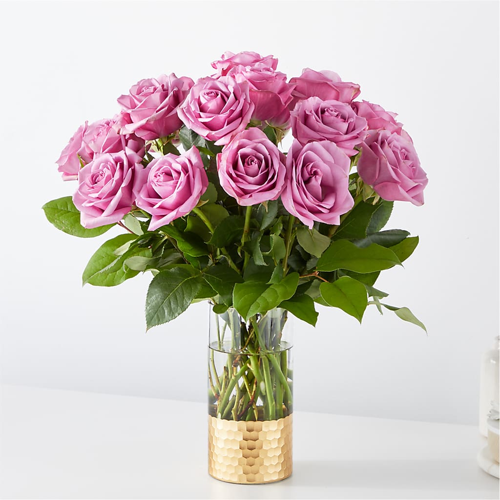 Secret Admirer Lavender Rose Bouquet – Central Market Florist #138, Latham NY