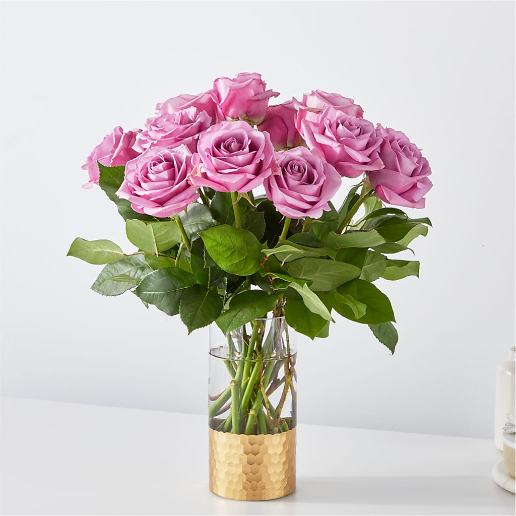 Secret Admirer Lavender Rose Bouquet – Central Market Florist #138, Latham NY