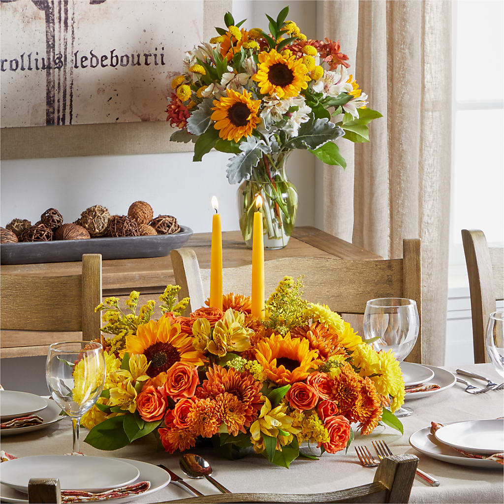 Golden Gathering Bundle – Central Market Florist #138, Latham NY
