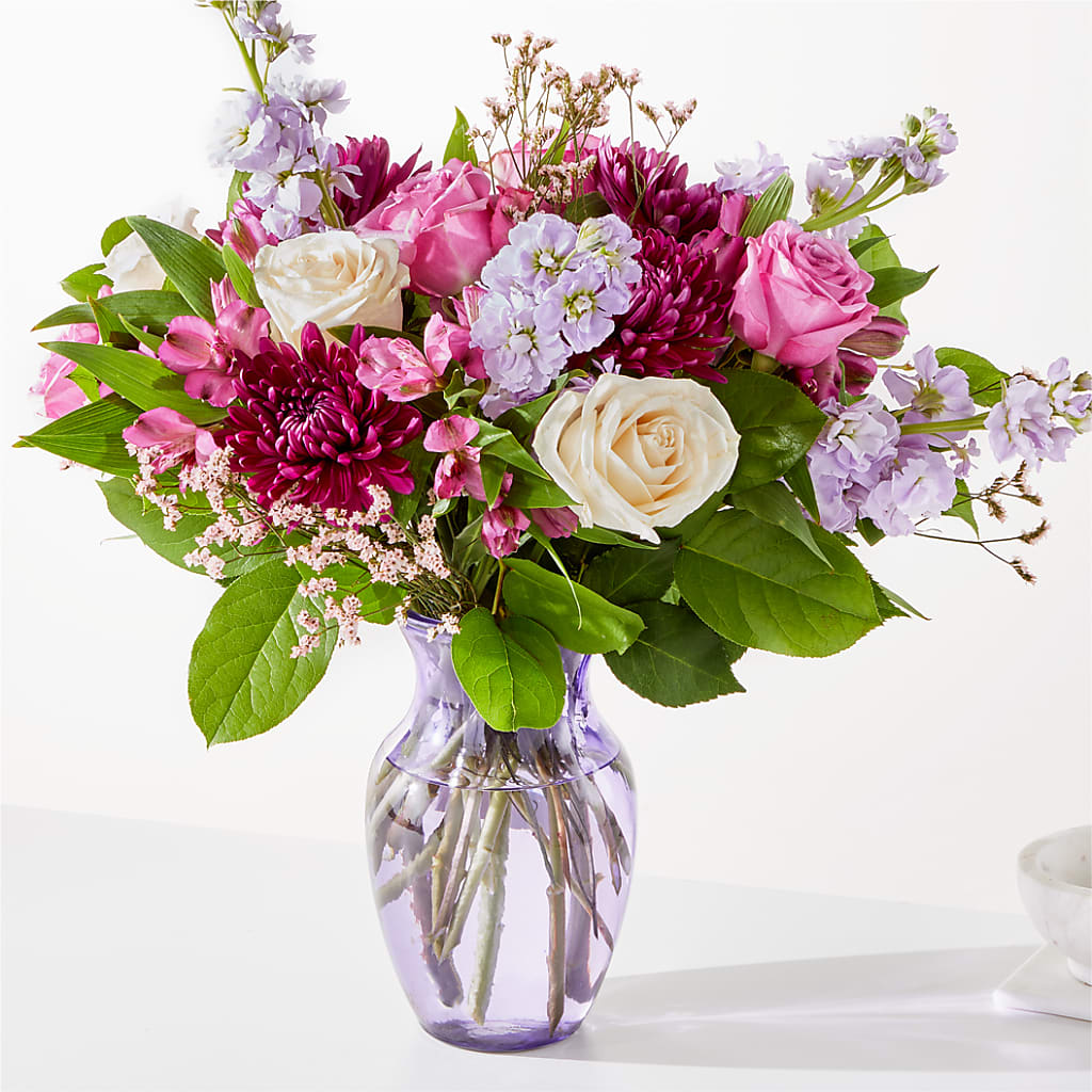 Amethyst Dreams Bouquet – Central Market Florist #138, Latham NY